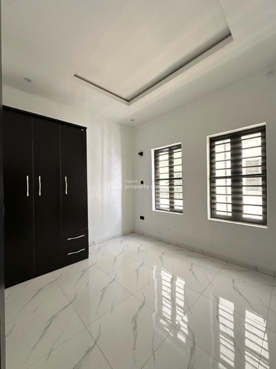 Stunning  Fully Serviced 4 Bedroom Semi Detached Duplex with Bq, Amen Estate Phase 2, Ibeju Lekki, Lagos, Semi-detached Duplex for Sale
