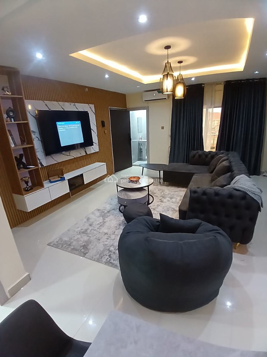 Fully Furnished 2 Bedroom Block of Flat, Guzape Abuja Diplomatic Zone, Guzape District, Abuja, House for Rent