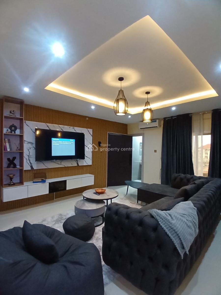 Fully Furnished 2 Bedroom Block of Flat, Guzape Abuja Diplomatic Zone, Guzape District, Abuja, House for Rent