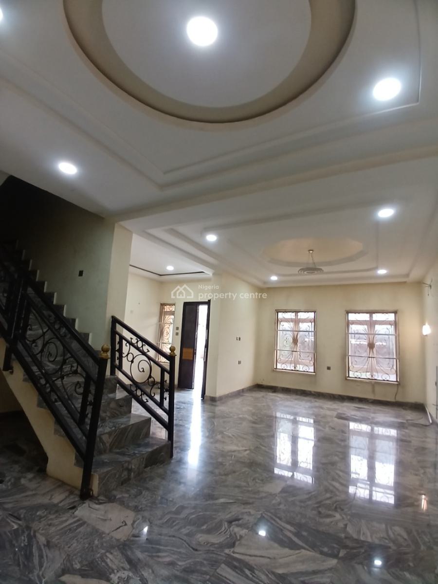 Under Renovation 4 Bedroom Terrace Duplex with 1room Bq, Guzape Abuja Diplomatic Zone, Guzape District, Abuja, Terraced Duplex for Rent