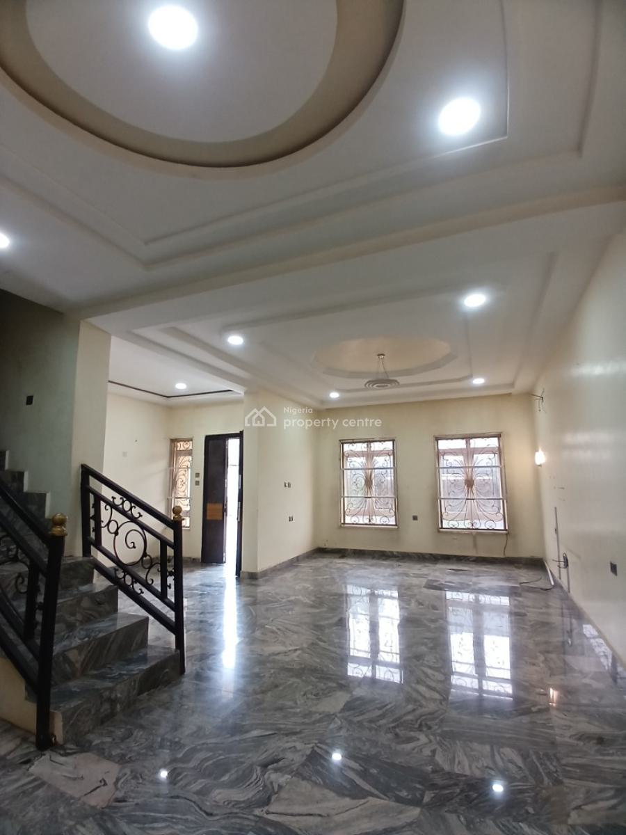 Under Renovation 4 Bedroom Terrace Duplex with 1room Bq, Guzape Abuja Diplomatic Zone, Guzape District, Abuja, Terraced Duplex for Rent