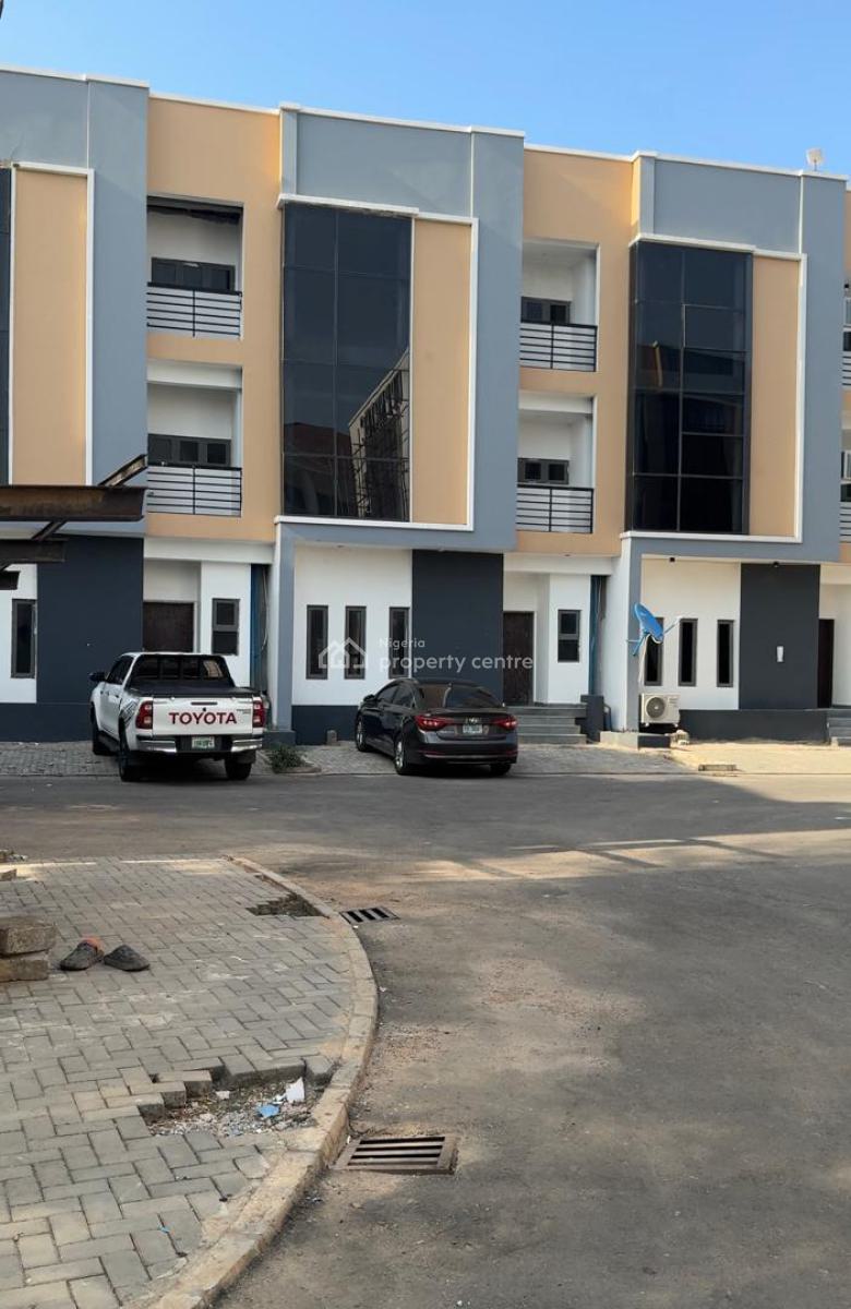 Luxury 4 Bedroom Terrace with Basement, Katamoe Extension, Katampe Extension, Katampe, Abuja, Terraced Duplex for Sale