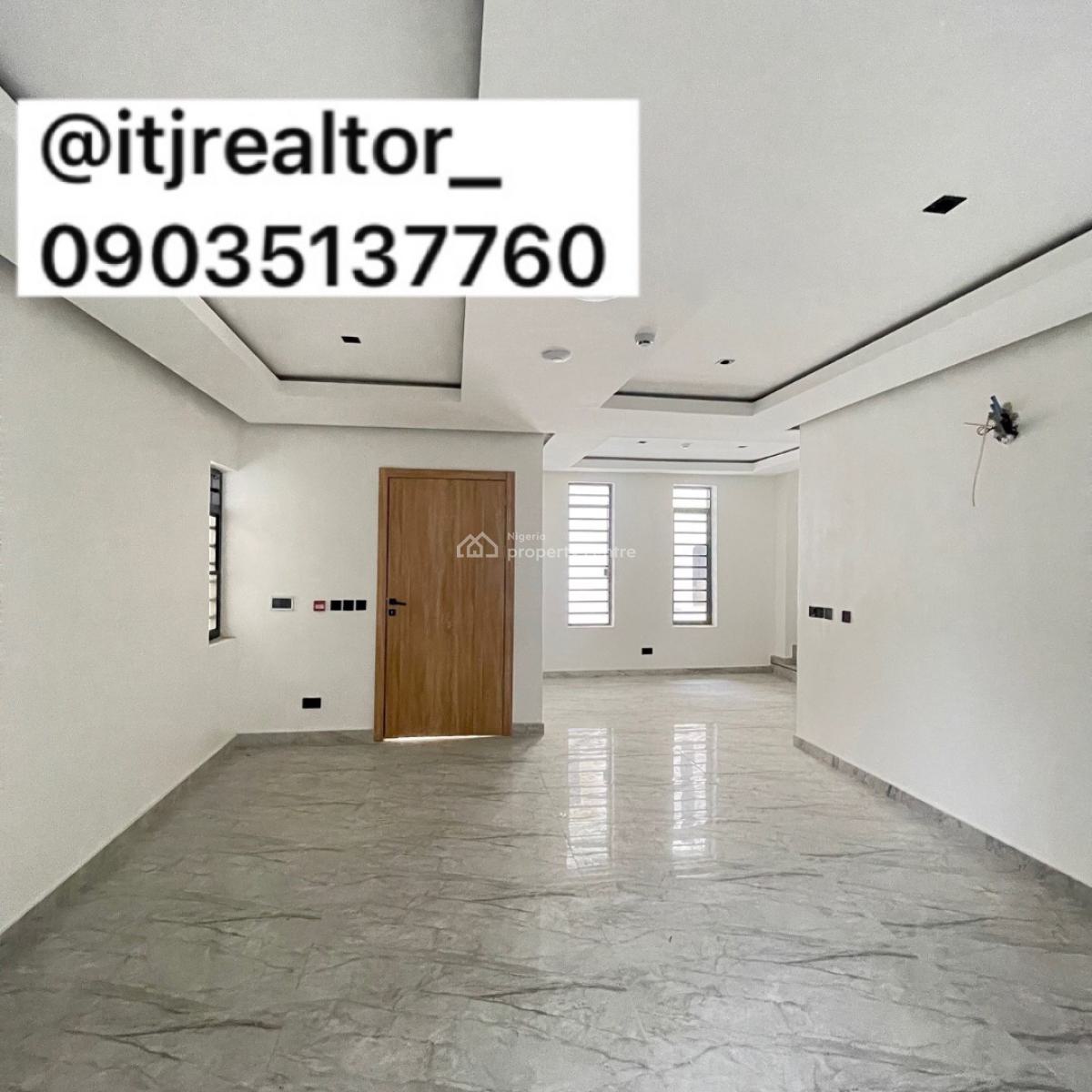 Stunning 4 Bedroom Terrace Duplex with Bq, Lekki Phase 1, Lekki Phase 1, Lekki, Lagos, Terraced Duplex for Sale