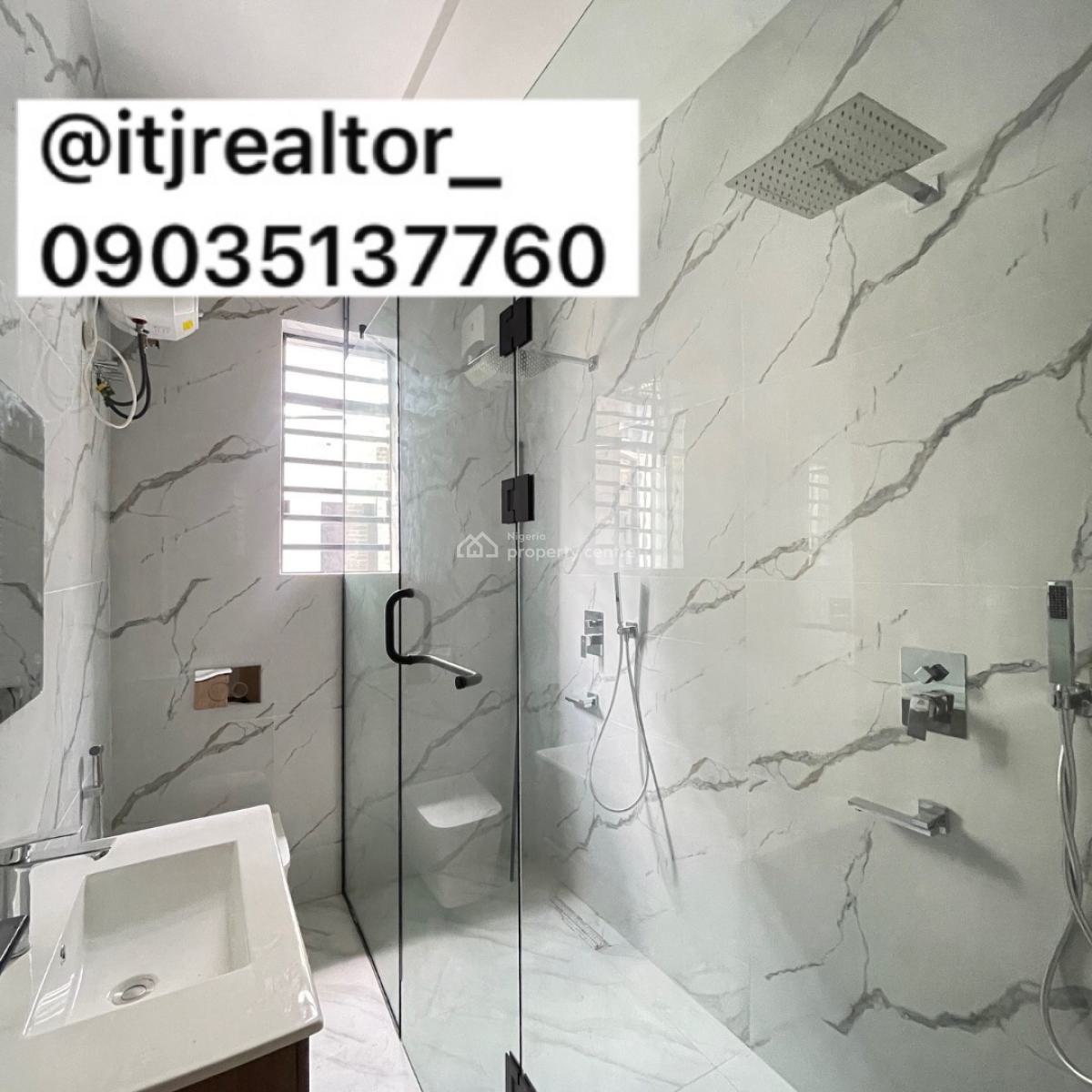 Stunning 4 Bedroom Terrace Duplex with Bq, Lekki Phase 1, Lekki Phase 1, Lekki, Lagos, Terraced Duplex for Sale