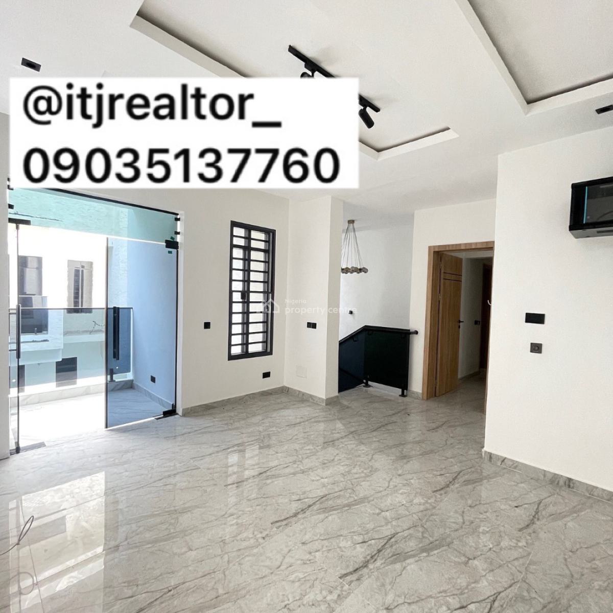 Stunning 4 Bedroom Terrace Duplex with Bq, Lekki Phase 1, Lekki Phase 1, Lekki, Lagos, Terraced Duplex for Sale