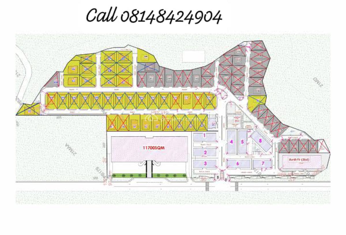 Estate Land on Airport Road By Dantata Bridge Abuja, Galadimawa, Abuja, Mixed-use Land for Sale