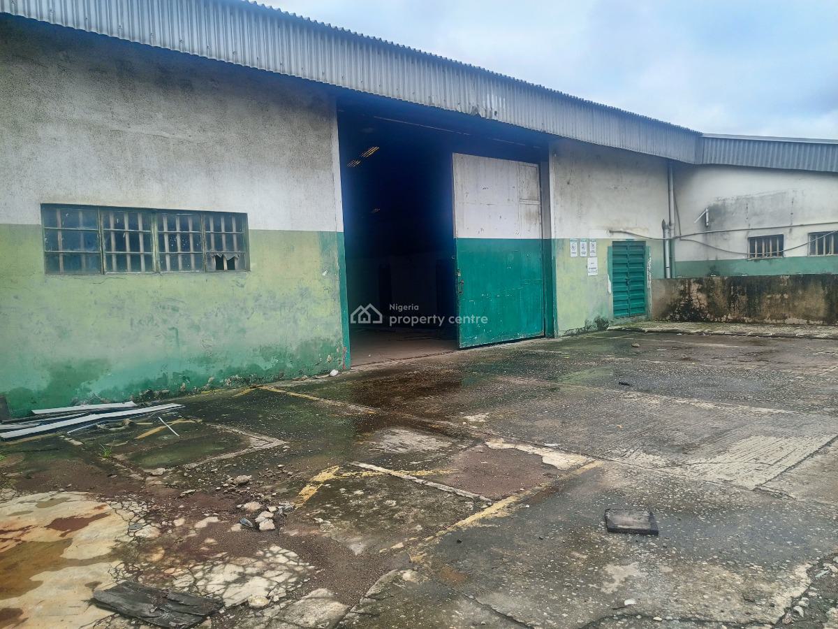 Warehouse Measuring 45000 Sqm in a Serene Industrial Neighbourhood, Ikeja, Lagos, Warehouse for Rent