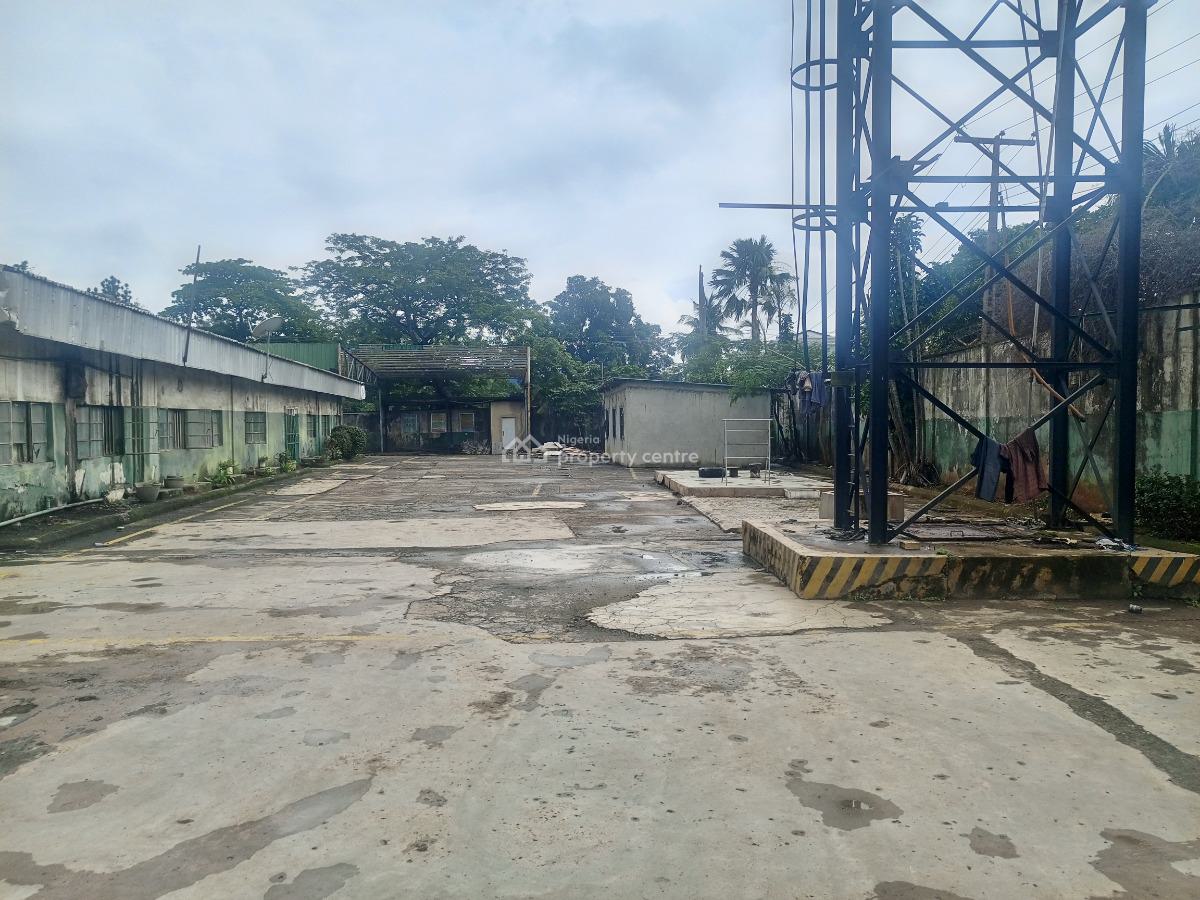 Warehouse Measuring 45000 Sqm in a Serene Industrial Neighbourhood, Ikeja, Lagos, Warehouse for Rent