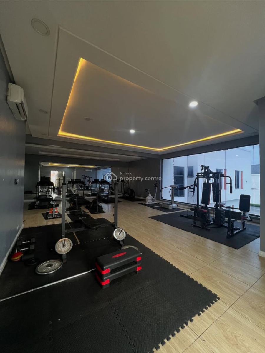 Fully Serviced 4bedroom Terrace Duplex with Swimming Pool, Gym , Exclu, Ologolo Lekki Lagos, Lekki, Lagos, Terraced Duplex for Rent