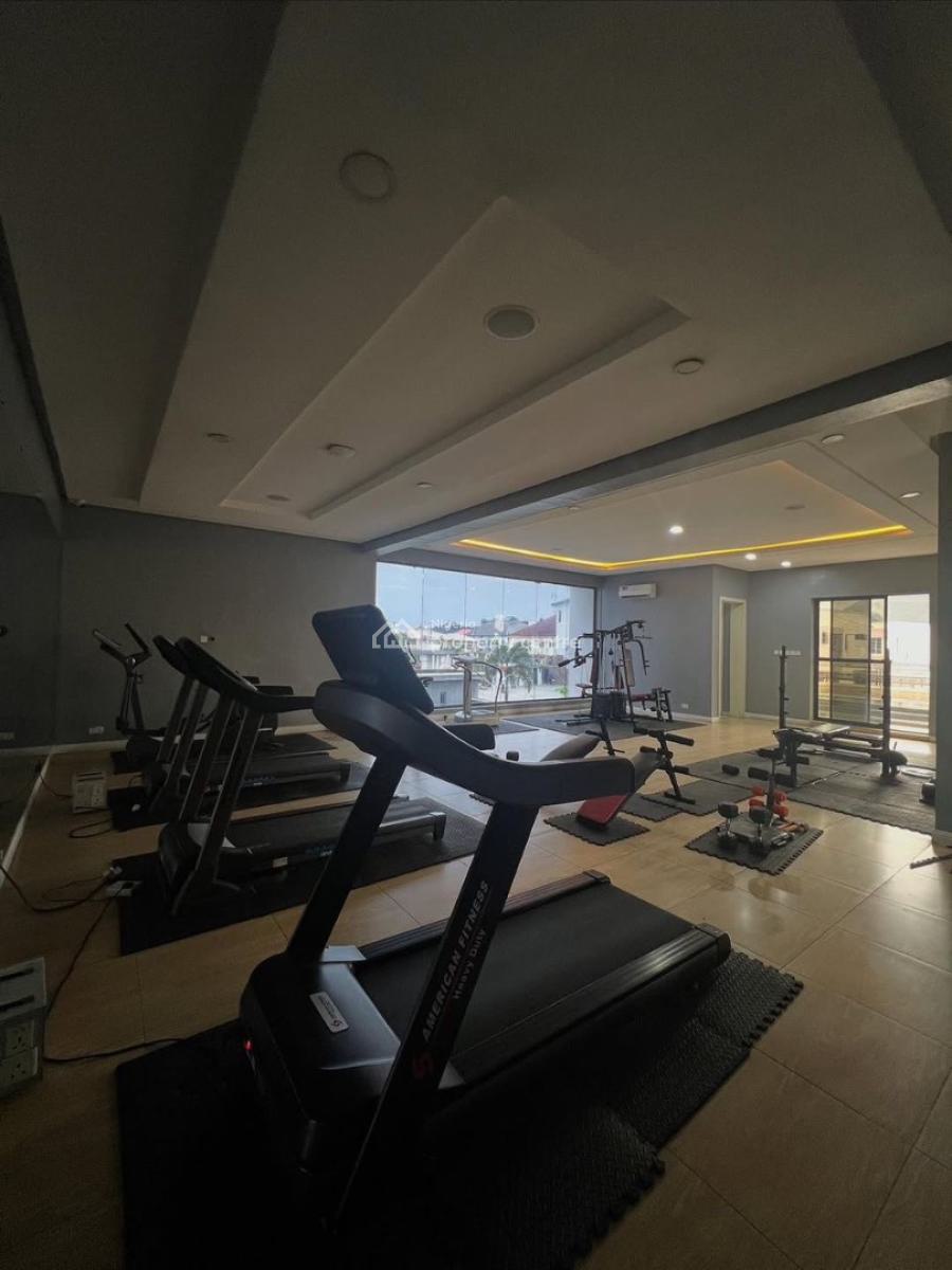 Fully Serviced 4bedroom Terrace Duplex with Swimming Pool, Gym , Exclu, Ologolo Lekki Lagos, Lekki, Lagos, Terraced Duplex for Rent
