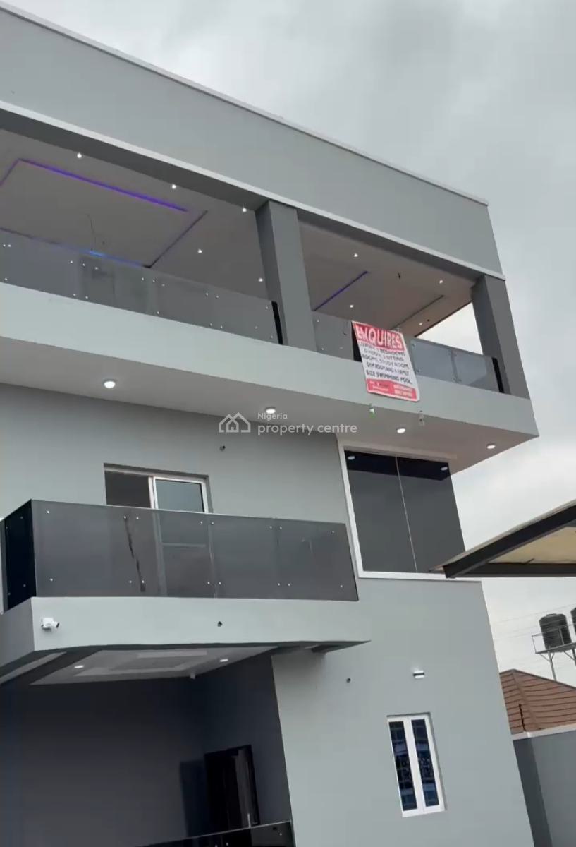 Luxury 6bdrm Duplex with Swimming Pool and Security House, Elizabeth Royal Estate Phase 1, Osogbo, Osun, Detached Duplex for Sale
