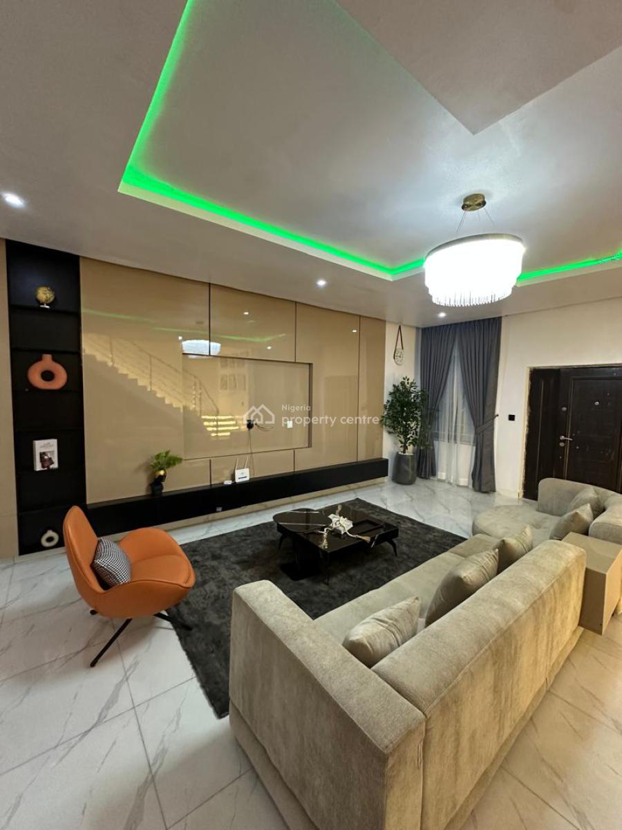 Tastefully Furnished 3 Bedroom Terrace Duplex with 24hrs Light, Abijo Gra Lekki, Abijo, Lekki, Lagos, Terraced Duplex for Rent