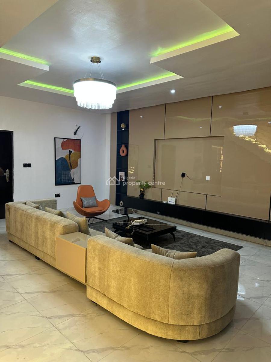 Tastefully Furnished 3 Bedroom Terrace Duplex with 24hrs Light, Abijo Gra Lekki, Abijo, Lekki, Lagos, Terraced Duplex for Rent