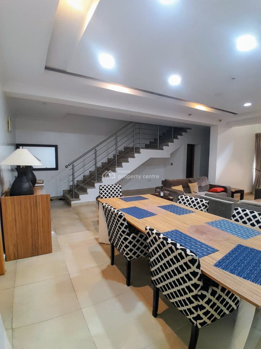 Furnished 3 Bedrooms Terrace Duplex  with Bq, Off Thomson Street Ikoyi, Ikoyi, Lagos, Terraced Duplex for Rent