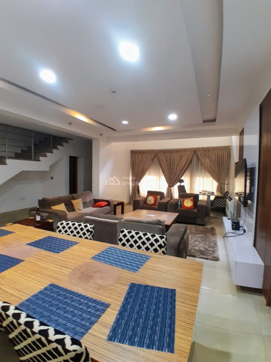 Furnished 3 Bedrooms Terrace Duplex  with Bq, Off Thomson Street Ikoyi, Ikoyi, Lagos, Terraced Duplex for Rent