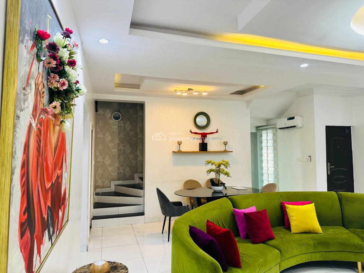 Luxury 2/3 Bedroom Terrace Duplex, Osapa, Lekki, Lagos, Terraced Duplex for Rent