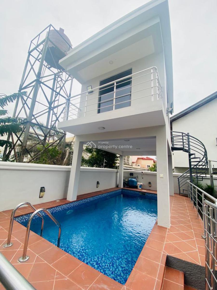 Luxury 3/4 Bedroom Apartment with Pool and Gym, Lekki Phase 1, Lekki, Lagos, Terraced Duplex Short Let