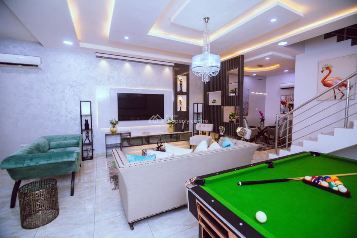Luxury 3/4 Bedroom Apartment with Pool and Gym, Lekki Phase 1, Lekki, Lagos, Terraced Duplex Short Let