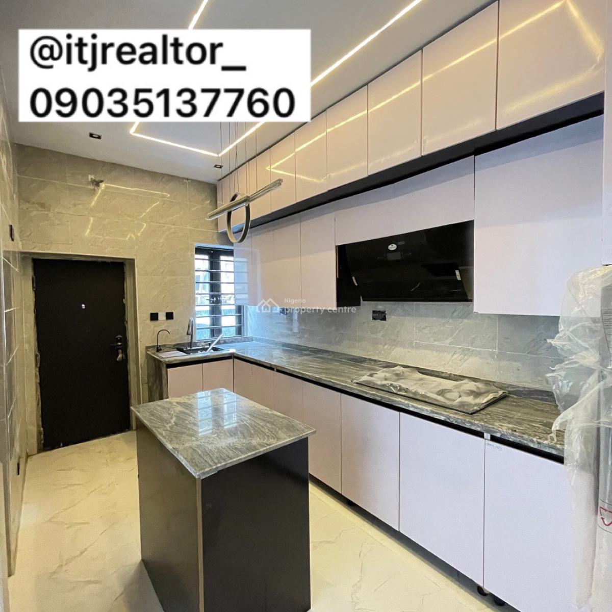 Lovely 4 Bedroom Terrace Duplex with Bq, Ikota, Ikota, Lekki, Lagos, Terraced Duplex for Sale