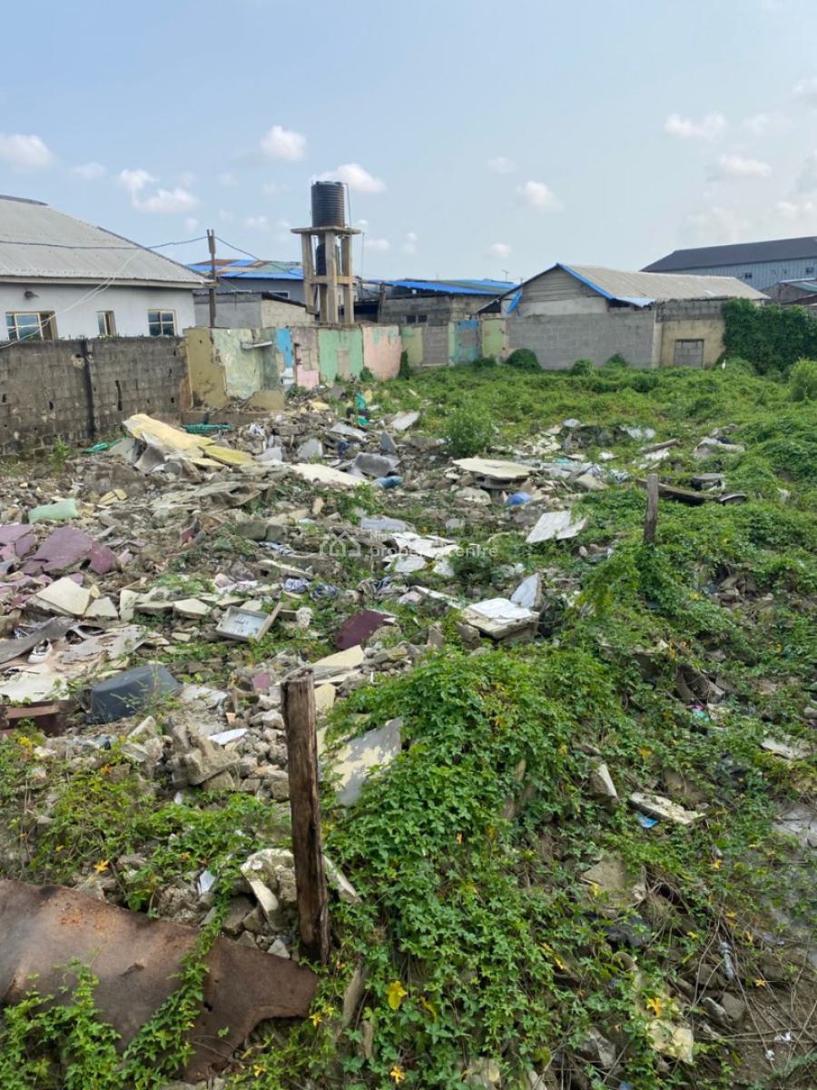 a Bareland Ready to Build, Iwaya Road, Onike, Yaba, Lagos, Residential Land for Sale