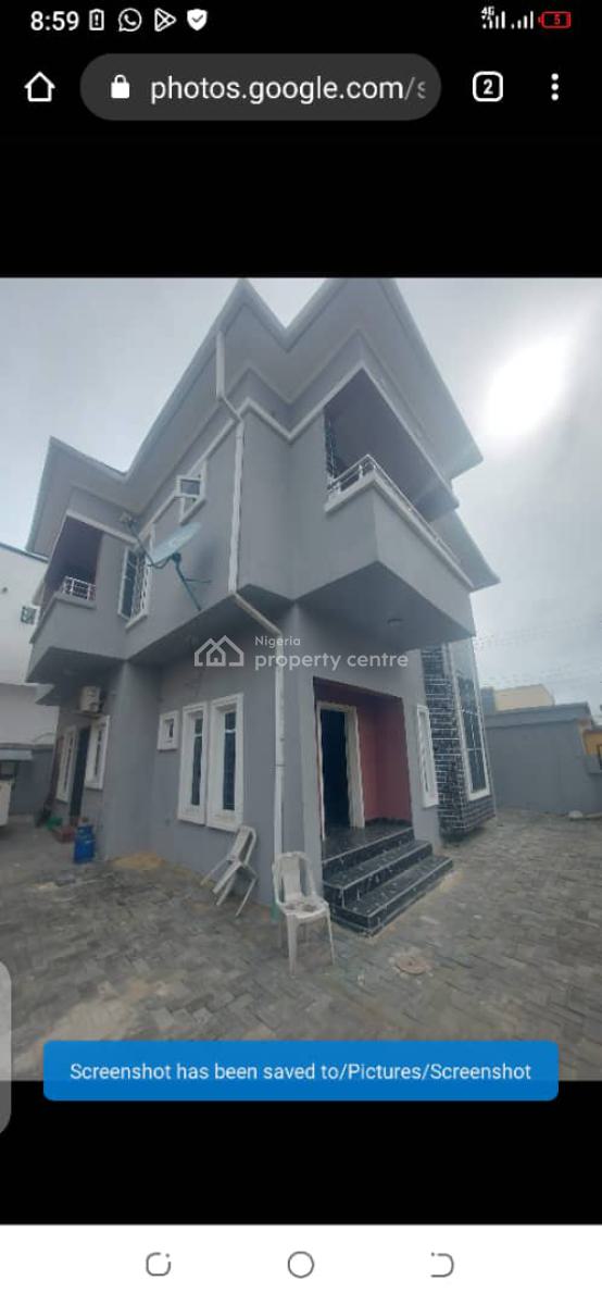 a Self Compound 4 Bedroom Fully Detached House with a Study Room & Bq, Western Estate, Lekki County, Ikota, Lekki, Lagos, Detached Duplex for Sale