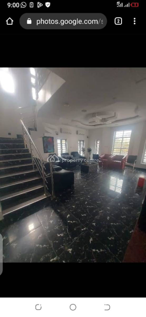a Self Compound 4 Bedroom Fully Detached House with a Study Room & Bq, Western Estate, Lekki County, Ikota, Lekki, Lagos, Detached Duplex for Sale