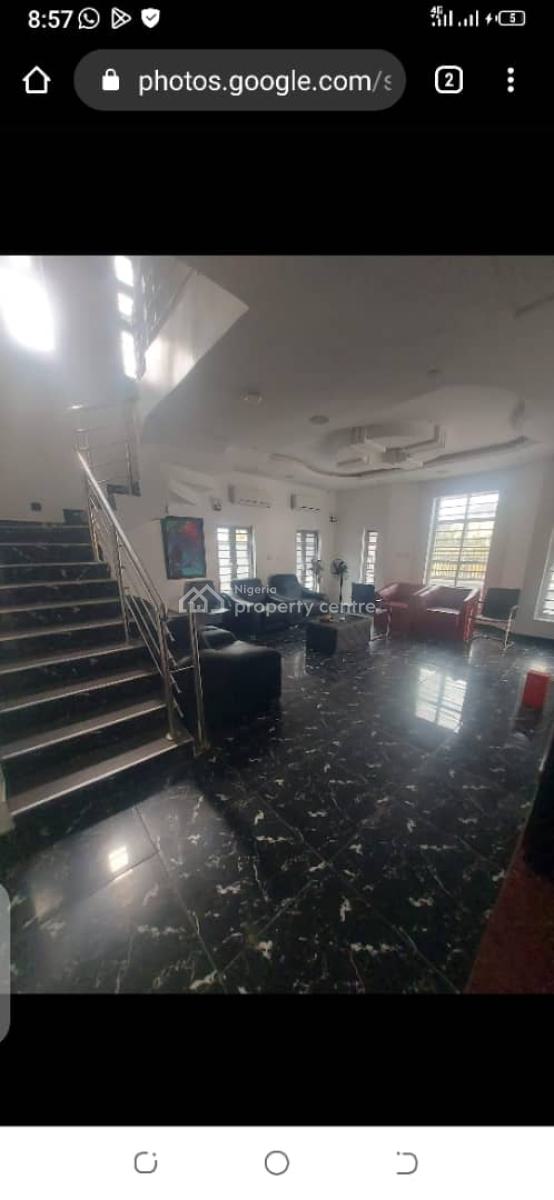 a Self Compound 4 Bedroom Fully Detached House with a Study Room & Bq, Western Estate, Lekki County, Ikota, Lekki, Lagos, Detached Duplex for Sale