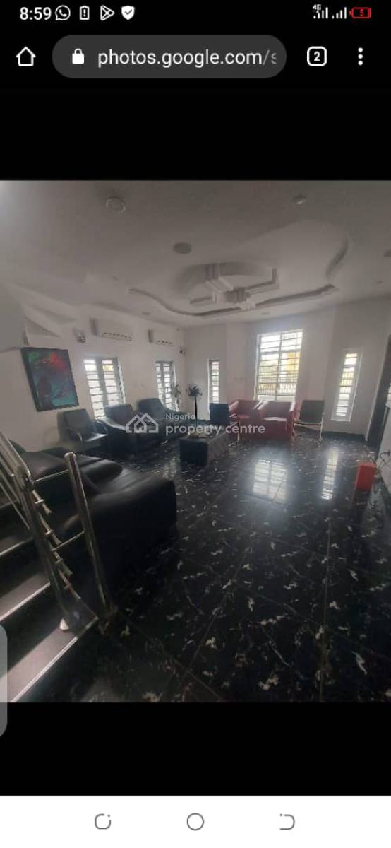 a Self Compound 4 Bedroom Fully Detached House with a Study Room & Bq, Western Estate, Lekki County, Ikota, Lekki, Lagos, Detached Duplex for Sale