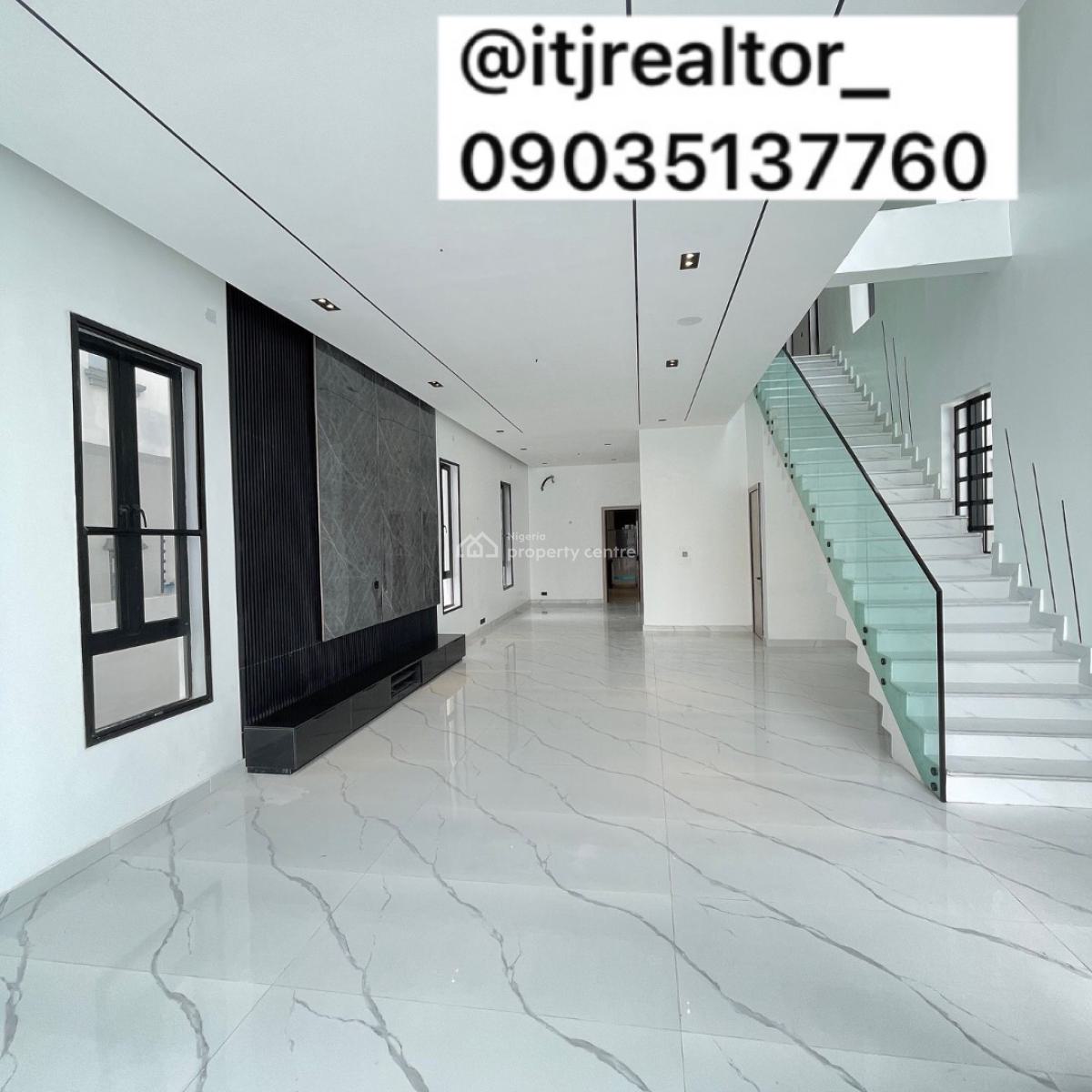 Stunning ;5 Bedroom Detached Duplex with Swimming Pool and Bq, Ikate, Ikate, Lekki, Lagos, Detached Duplex for Sale
