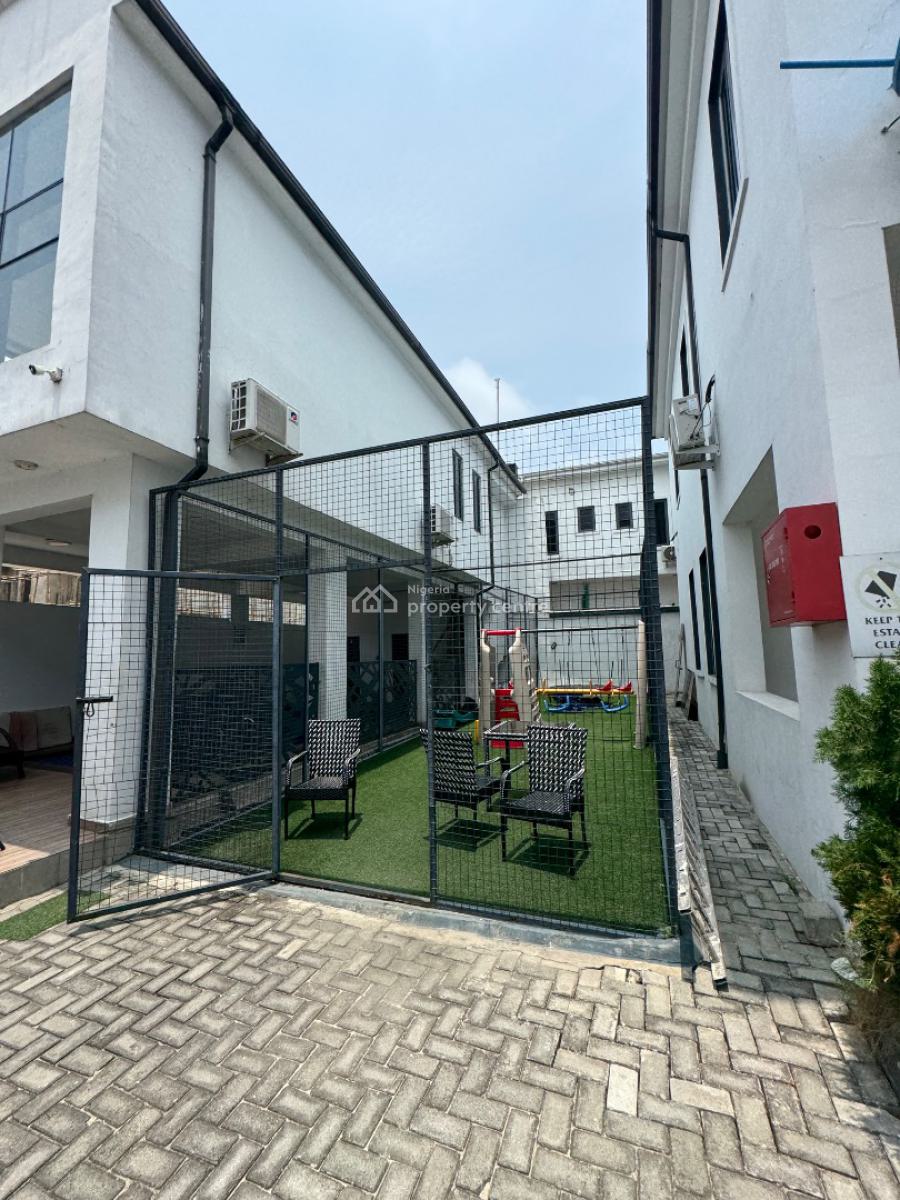 Servicenice 4 Bedroom Duplex Terrace Before Round About with Pool Gym, Orchid Road Lekkk, Lekki, Lagos, Terraced Duplex for Sale