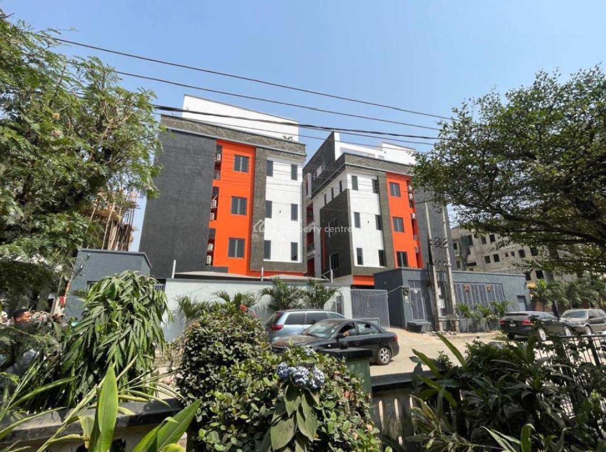 Newly 3 Bedrom Flat +bq + Elevator (upstairs), Lovely Environment @ Alagomeji Area, Yaba, Alagomeji, Yaba, Lagos, Flat / Apartment for Sale