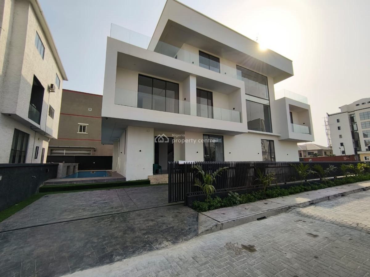 Automated 2 Units of 5 Bedroom, Osapa London, Lekki, Lagos, Detached Duplex for Sale