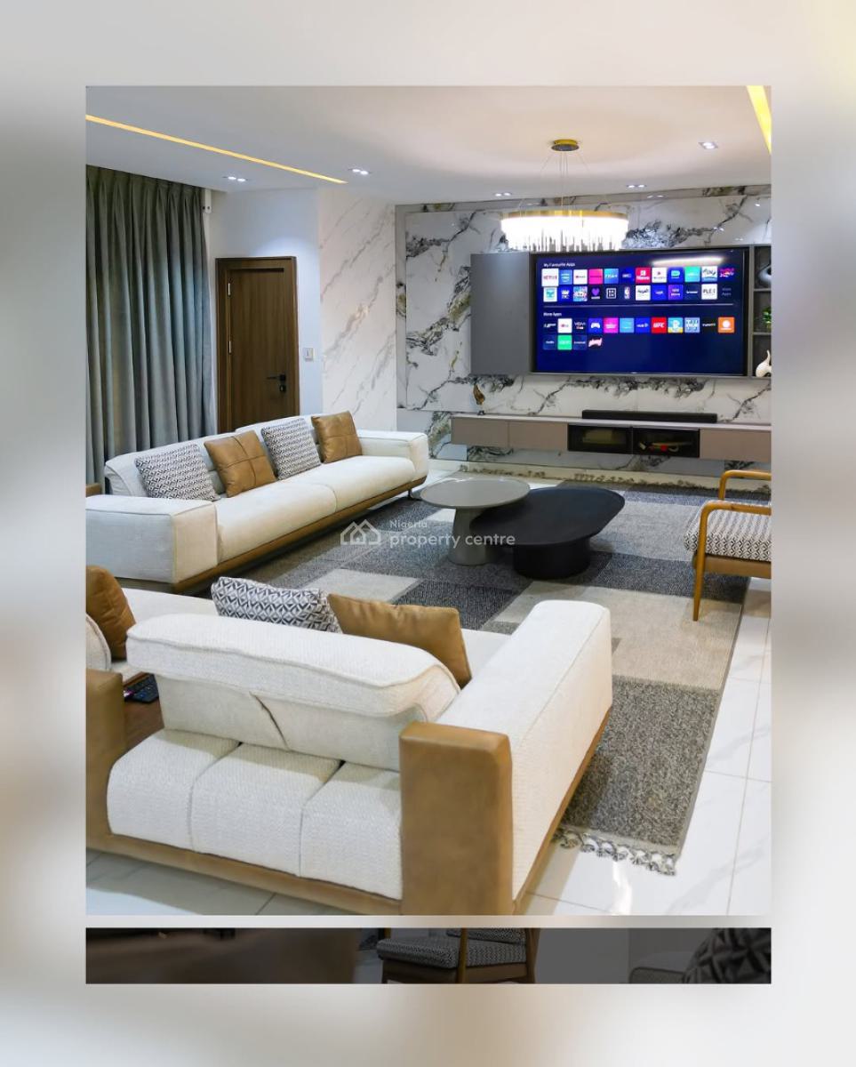 Premium Luxury Furnished 3 Bedroom Bespoke Apartment with Bq, Kado, Abuja, Flat / Apartment for Sale