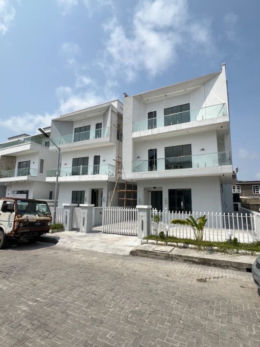 5 Bedroom Fully Detached Duplex with Bq& Swimming Pool, Osapa, Lekki, Lagos, Detached Duplex for Sale
