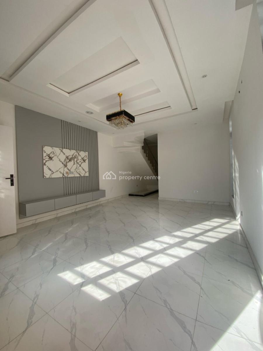 4 Bedrooms Semi Detached Luxury Duplex, Chevron, Lekki, Lagos, Semi-detached Duplex for Rent