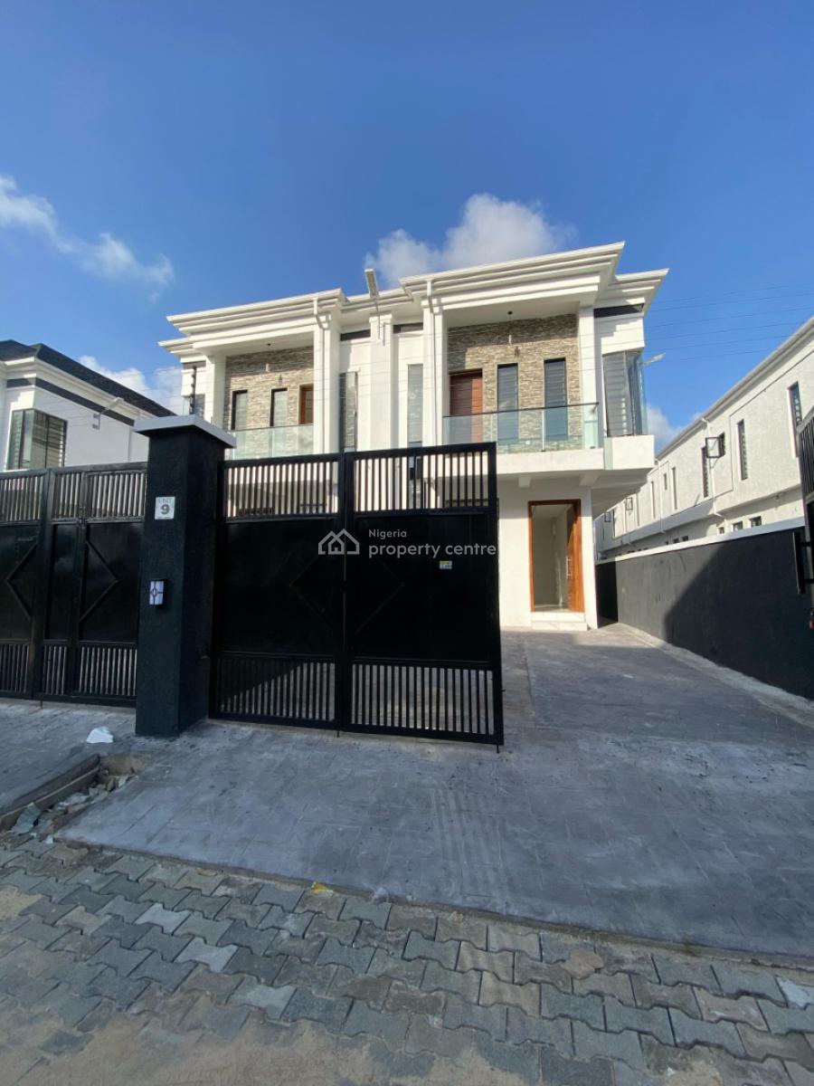 4 Bedrooms Semi Detached Luxury Duplex, Chevron, Lekki, Lagos, Semi-detached Duplex for Rent