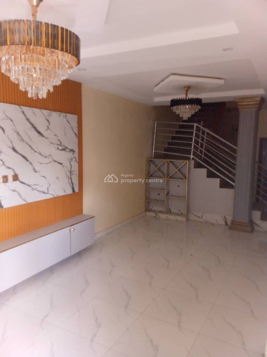 Super Exotic Brand 3bedroom Terrence Duplex Just 4 People in The Compo, Royal Palm Will Estate Badore, Badore, Ajah, Lagos, Terraced Duplex for Rent