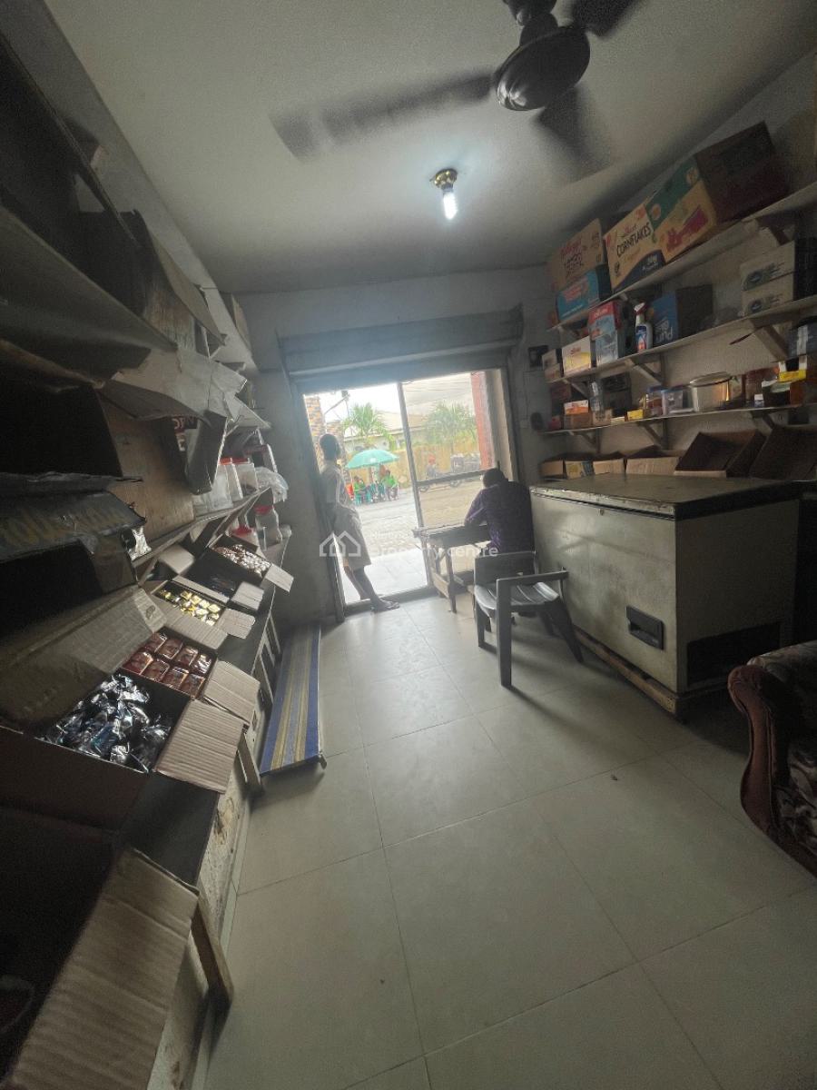 Spacious Shop By The Road in The Entrance and Exit of a Big Estate, Badore, Badore, Ajah, Lagos, Commercial Property for Rent