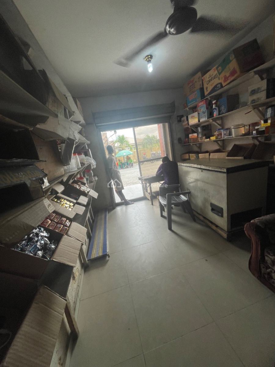 Spacious Shop By The Road in The Entrance and Exit of a Big Estate, Badore, Badore, Ajah, Lagos, Commercial Property for Rent