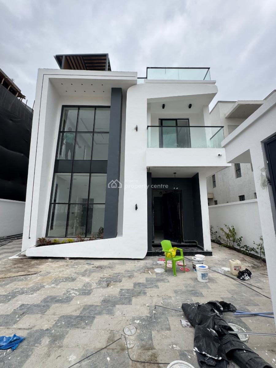 Contemporary Spacious 5 Bedroom Fully Detached Duplex with Bq, Gym, Newly Built Masterpiece Within Exclusivity, Lekki Phase 1, Lekki, Lagos, Detached Duplex for Sale