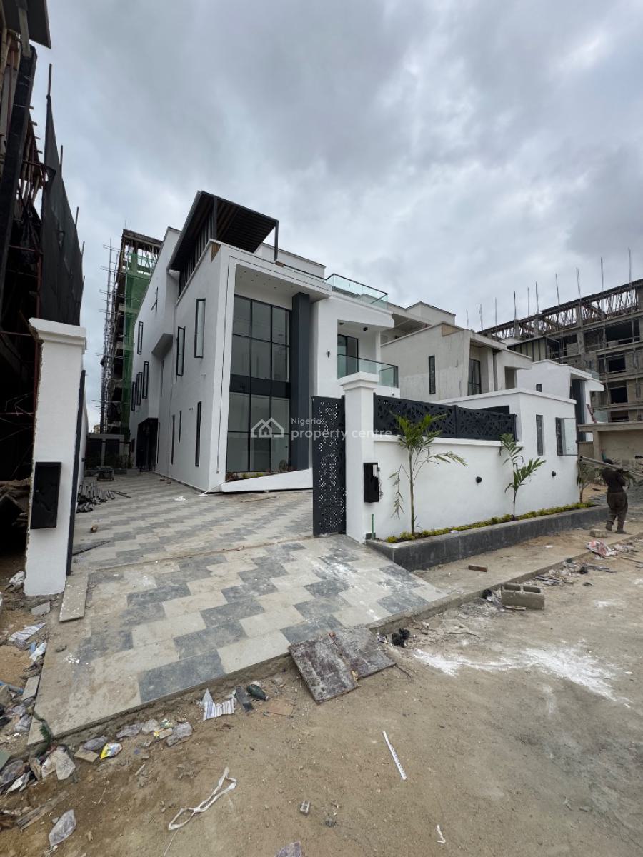 Contemporary Spacious 5 Bedroom Fully Detached Duplex with Bq, Gym, Newly Built Masterpiece Within Exclusivity, Lekki Phase 1, Lekki, Lagos, Detached Duplex for Sale
