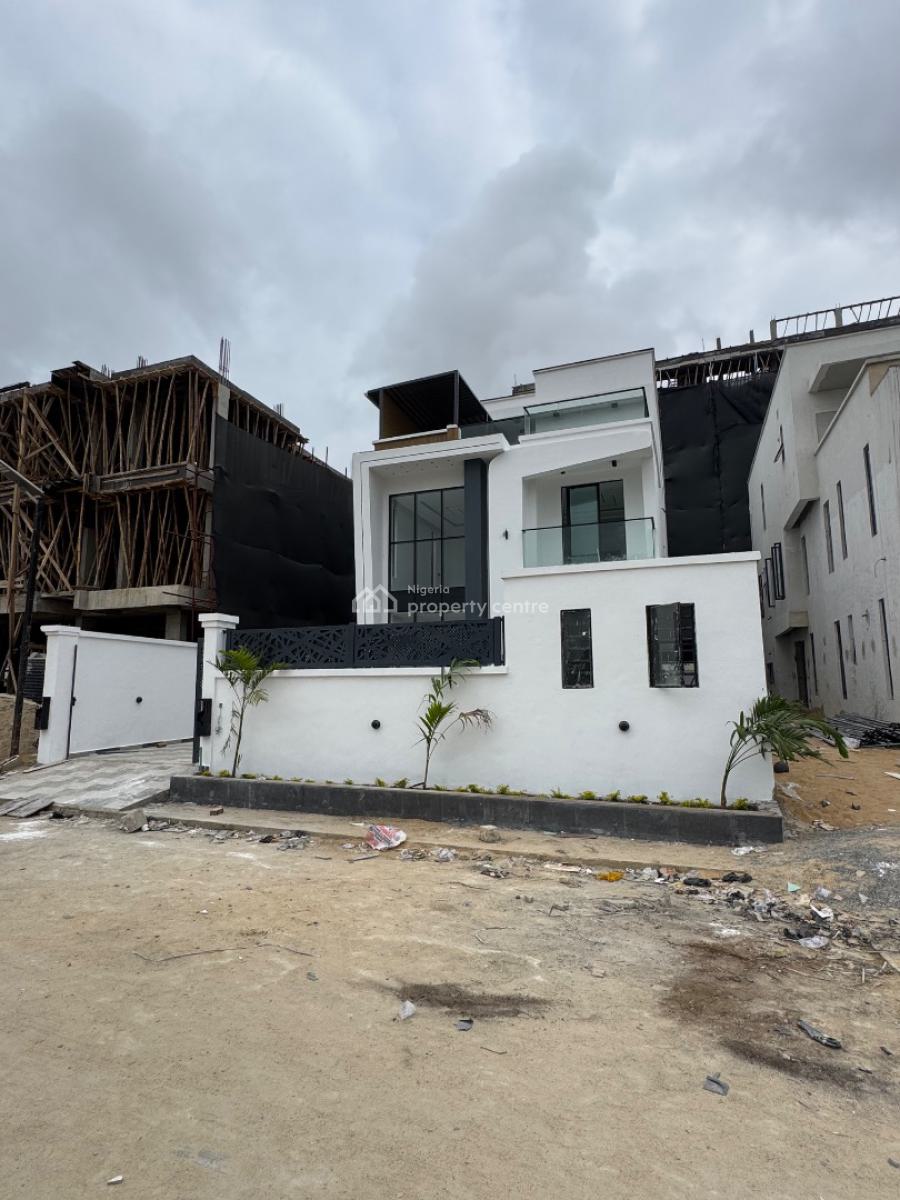 Contemporary Spacious 5 Bedroom Fully Detached Duplex with Bq, Gym, Newly Built Masterpiece Within Exclusivity, Lekki Phase 1, Lekki, Lagos, Detached Duplex for Sale
