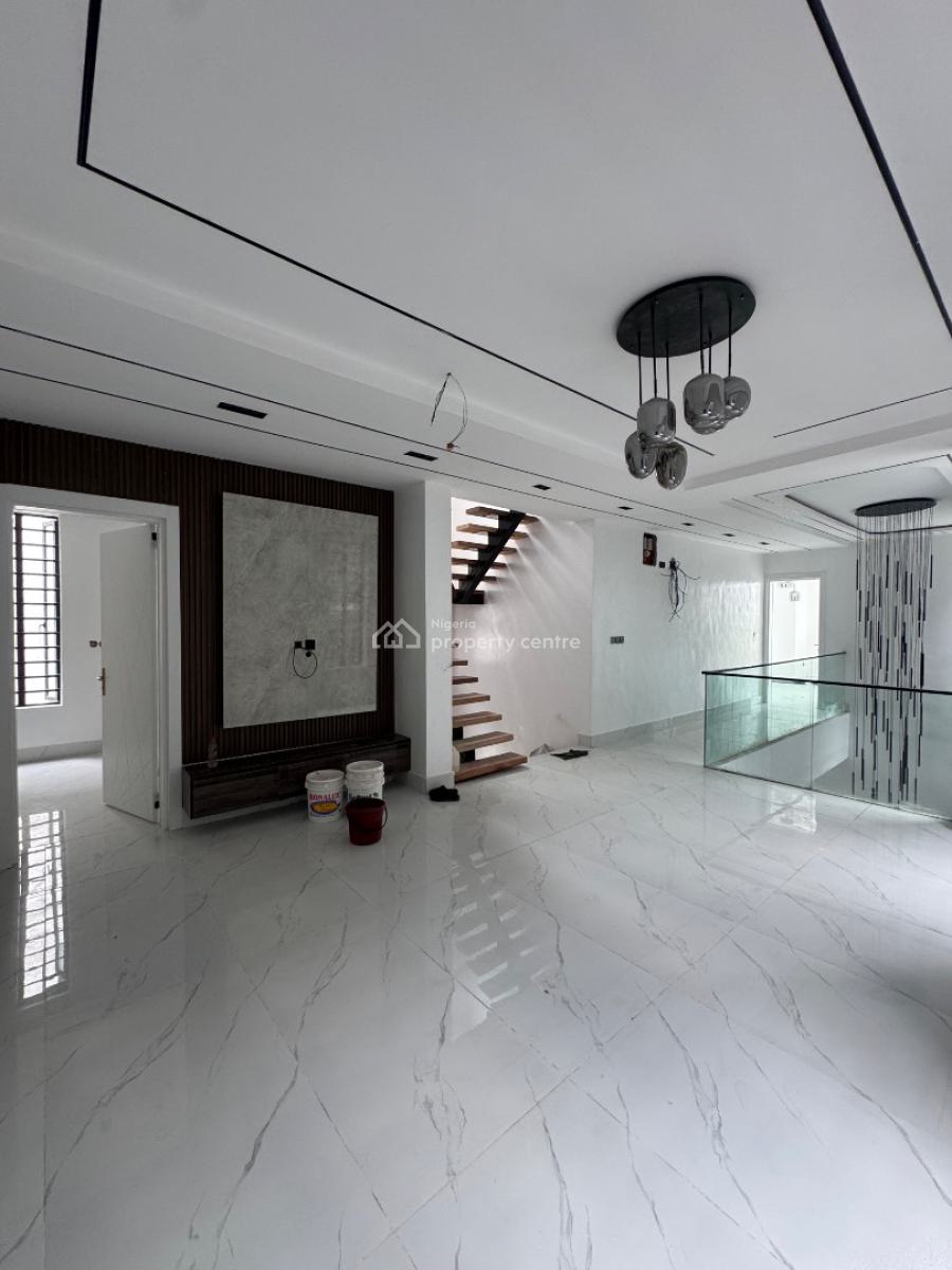 Contemporary Spacious 5 Bedroom Fully Detached Duplex with Bq, Gym, Newly Built Masterpiece Within Exclusivity, Lekki Phase 1, Lekki, Lagos, Detached Duplex for Sale