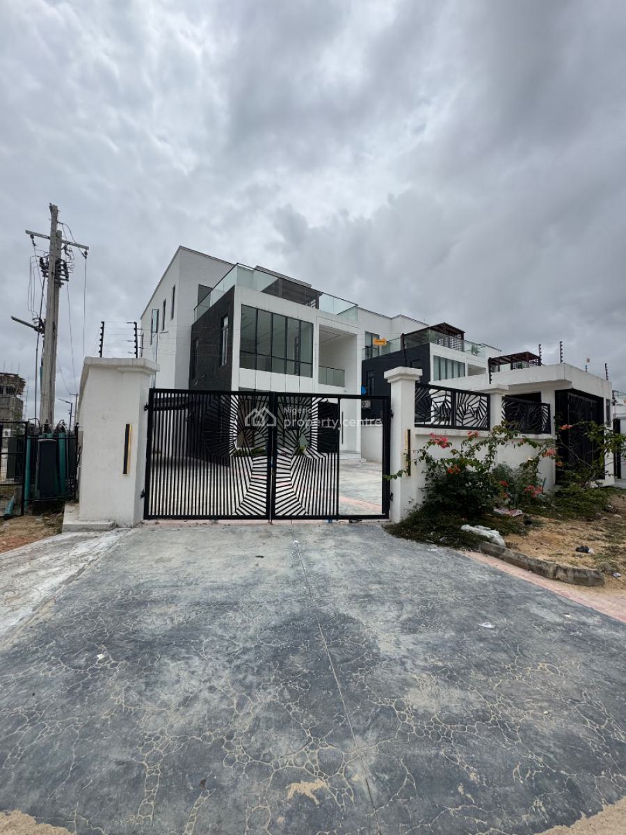 Exclusive 5-bedroom Duplex in Lekki Phase 1, Smart Home, Pool,gym, Features a Rooftop Terrace, Massive Compound Space, Lekki Phase 1, Lekki, Lagos, Detached Duplex for Sale