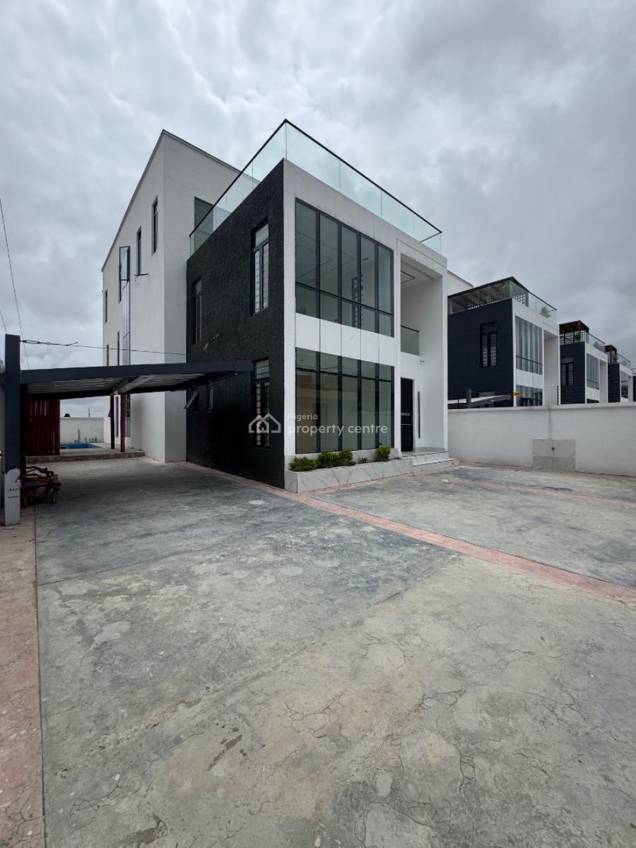 Exclusive 5-bedroom Duplex in Lekki Phase 1, Smart Home, Pool,gym, Features a Rooftop Terrace, Massive Compound Space, Lekki Phase 1, Lekki, Lagos, Detached Duplex for Sale