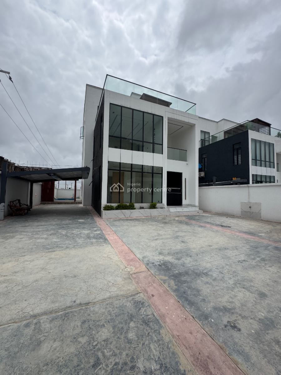 Exclusive 5-bedroom Duplex in Lekki Phase 1, Smart Home, Pool,gym, Features a Rooftop Terrace, Massive Compound Space, Lekki Phase 1, Lekki, Lagos, Detached Duplex for Sale