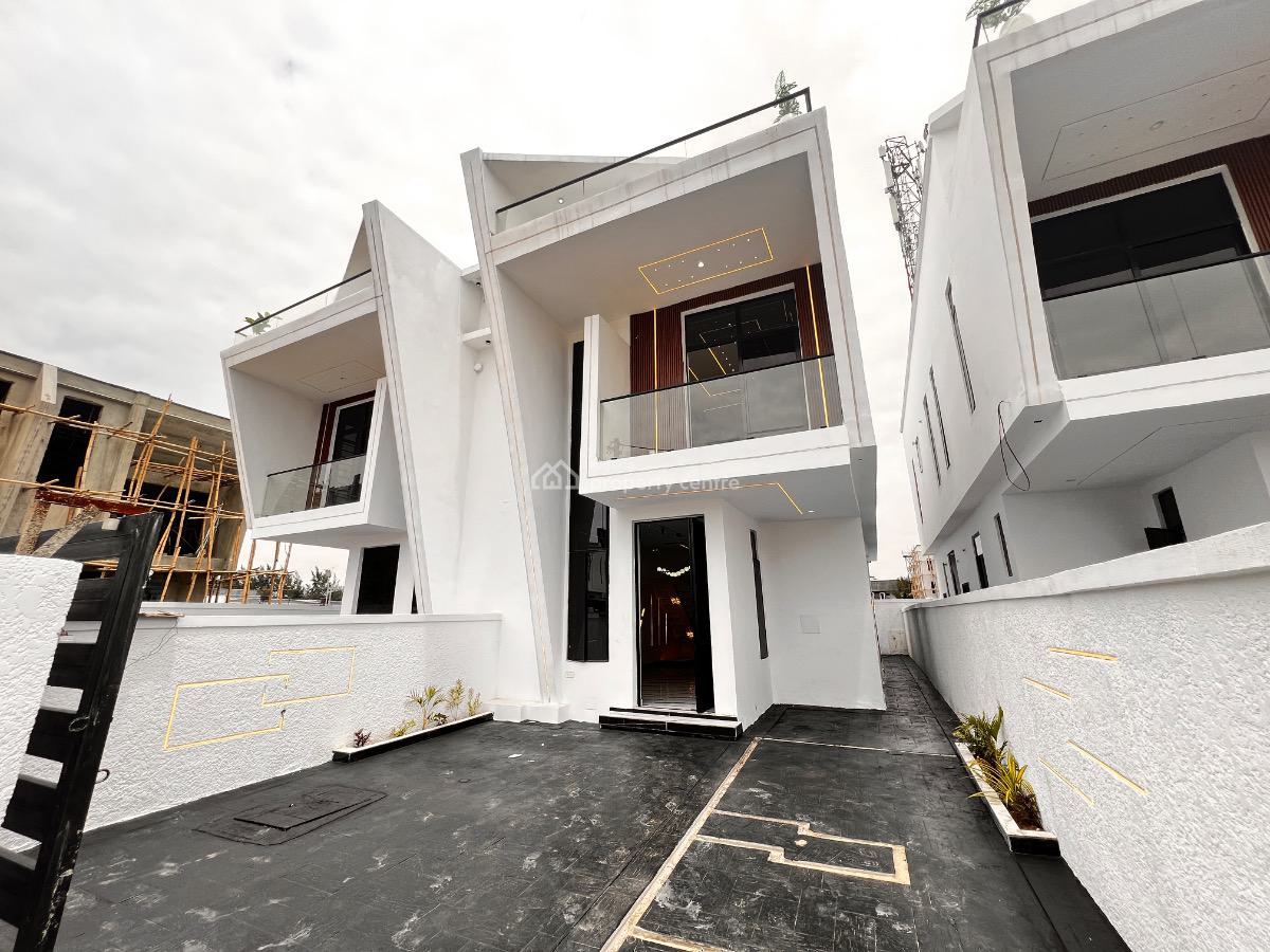 Nicely Built 4 Bedroom Semi Detached Duplex, Ikota, Lekki, Lagos, Semi-detached Duplex for Sale
