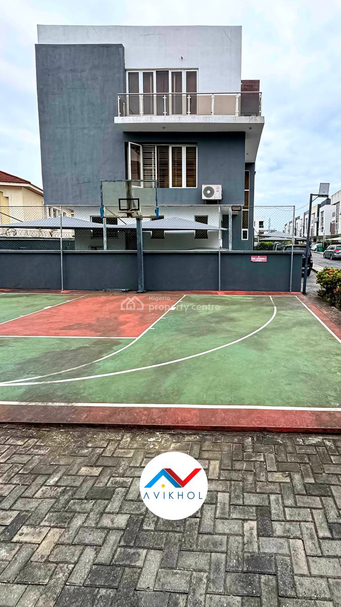Massive Fully Serviced 4 Bedroom Semi-detached Duplex with Bq, Osapa, Lekki, Lagos, Semi-detached Duplex for Sale