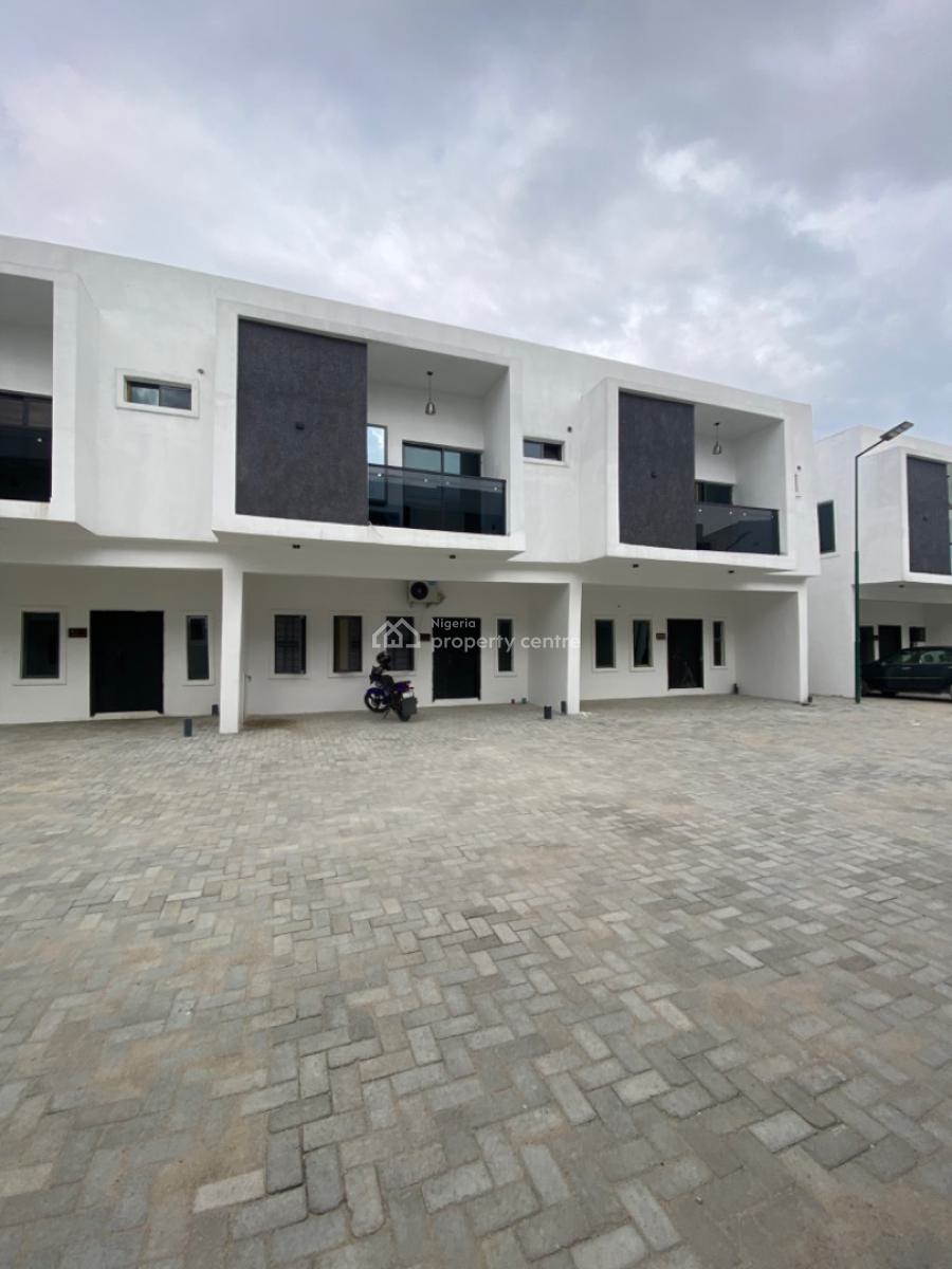 an Executive Three Bedroom Duplex, Harris Estate By General Paint Besides Abraham Adesanya Ajah, Lekki, Lagos, Terraced Duplex for Rent