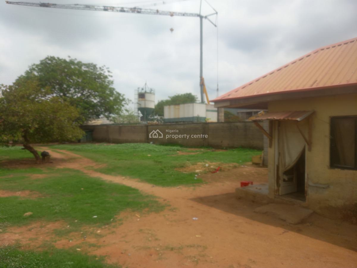 6,145sqm Fenced and Gated Flat Commercial Land with C of O Title, Jahi, Abuja, Commercial Land for Sale